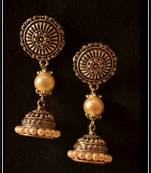 Pearl Handcrafted Semi-Precious Bead Earrings