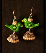 Pearl Handcrafted Semi-Precious Bead Earrings