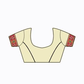 Brown Embroidered Georgette Saree With Blouse 3