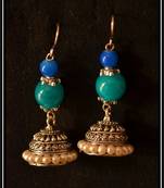 Pearl Handcrafted Semi-Precious Bead Earrings