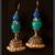 Pearl Handcrafted Semi-Precious Bead Earrings