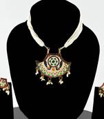 Dazzling Necklace With Earing