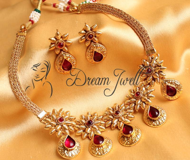 Beautiful Designer Kemp Necklace Set