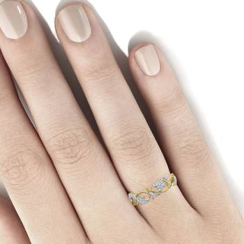 Silver Cubic Zirconia Rings 1