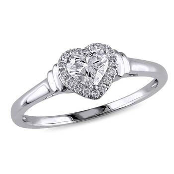 Silver Cubic Zirconia Rings 2