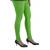 Parrot Green Cotton Lycra Women Leggings Ankle Length