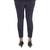 carbon black cotton lycra women leggings ankle length