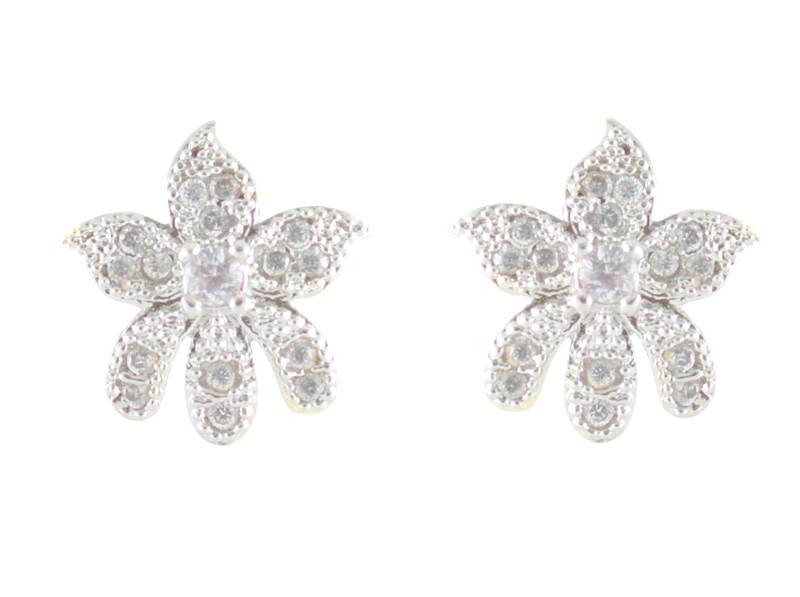 American Diamond stud Earring for Office Wear