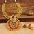 Gorgeous Gold Plated  Multicolour Necklace Set