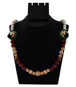 Eid Festive Kundan Mala Necklace Set