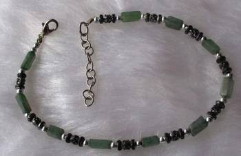 Green jade anklets 1