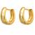 Piercing Gold Salman Style Stone Fashion Bali Stud Earrings for Men Boys