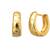 Piercing Gold Salman Style Stone Fashion Bali Stud Earrings for Men Boys