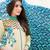 Cream Chanderi Embroidered Straight Suit Dress Material