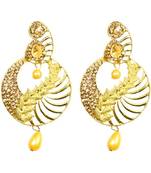 Gold Diamond jewellery gemstone-earrings