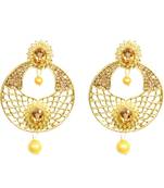 Gold Diamond jewellery gemstone-earrings