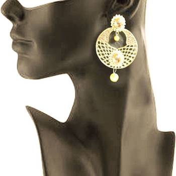 Gold Diamond jewellery gemstone-earrings 2