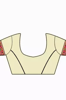 Pink Embroidered Georgette Saree With Blouse