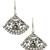 Dainty Indian Jaipur Fancy Oxidized German Silver Jhumki Earring for Women