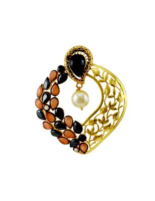 Orange american_diamonds danglers-drops 4