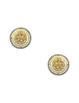 Beige american_diamonds danglers-drops 1