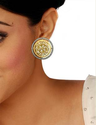 Beige american_diamonds danglers-drops 2