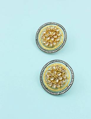 Beige american_diamonds danglers-drops 5