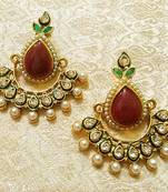 Designer Bollywood Jhumka Jewellery Earrings For Navratri,Diwali,Wedding-LFER009