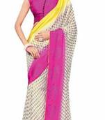 Triveni Scenic Traditional Printed Faux Georgette Saree