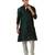 Amora Designer Ethnic Green Blended Silk Kurta  For Men
