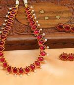Lovely Gold Plated  Necklace Set