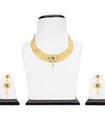 alloy long necklace set