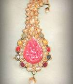 Rubelite Kalgi Pendant
