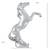 Silver Horse Figurine for Home D  cor