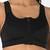 Black bras Zip Front Sport Bra