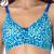 Blue bras Cotton Full Cover Wireless Bra