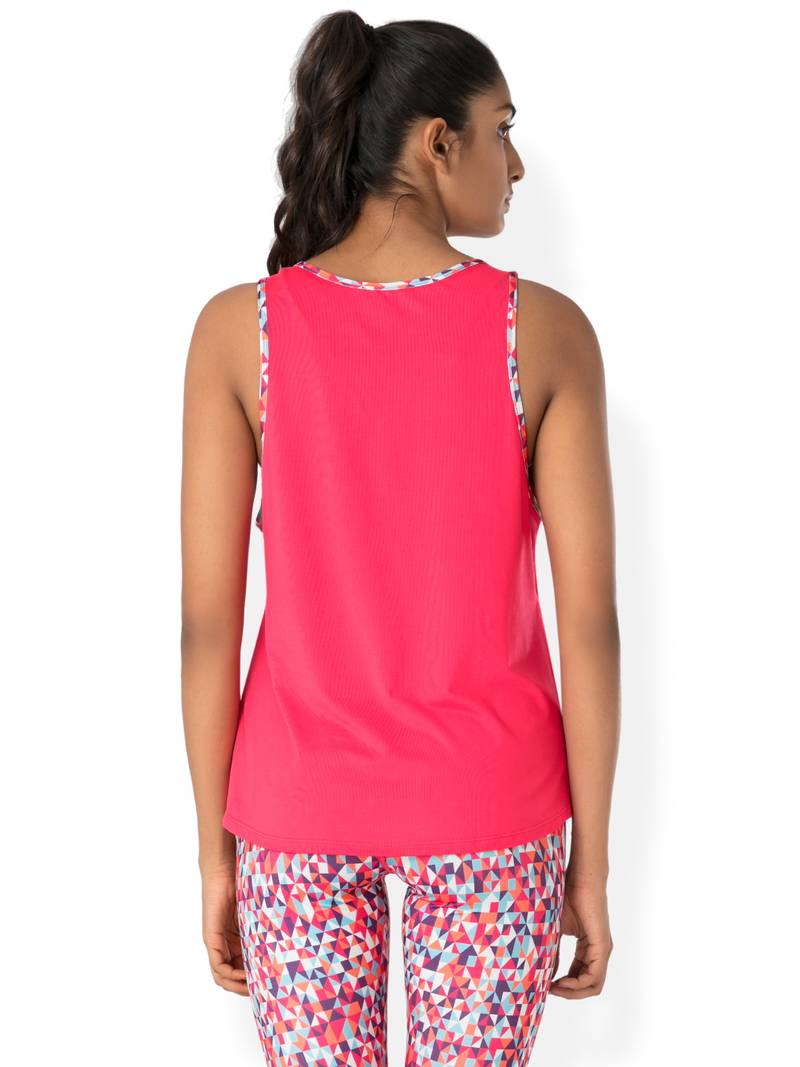 Pink workout gym wear Muscle Tee PrettySecrets 2067483