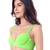 Green bras Seamless Wireless Plunge Bra