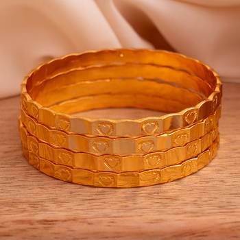 Golden bangles #1066 1