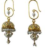 Traditional Golden Jhumki