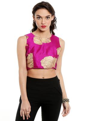 Ira soleil Pink poly dupiyon short top 1