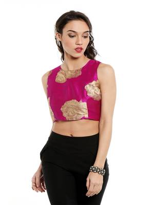 Ira soleil Pink poly dupiyon short top 4