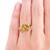 GII Certified 3.90 Cts YELLOW SAPPHIRE (PUKHRAJ) Gemstone Ring