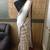 White and Red Brocade Saree