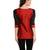 Ira soleil Maroon & black made of poly tafetta with polyester lycra embroidered top