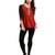 Ira soleil Maroon & black made of poly tafetta with polyester lycra embroidered top