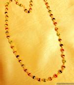 Multicolour Crystal Gold Plated Necklace