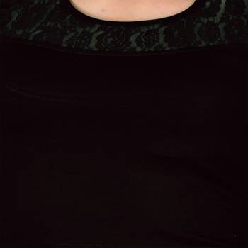 Black Cotton Lycra  stitched blouse 4