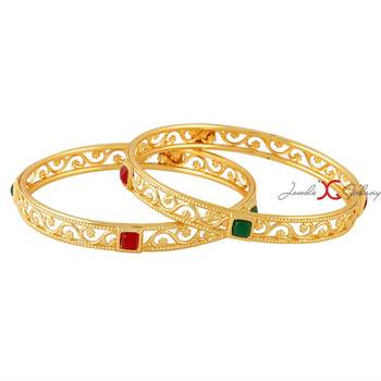 Multicolor pearl bangles-and-bracelets 2