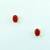 Ruby red cz ad american diamond stud earrings jewellery for women